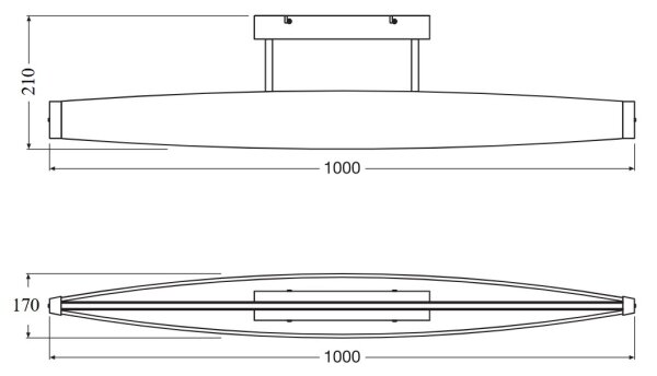 Osram - LED Prisadený luster DECOR FLAT LED/23W/230V sivý