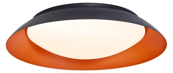 Osram - stmievateľné LED stropné svietidlo ORBIS PLATE LED/45W/230V pr.48cm oranžová/čierna