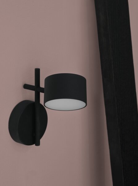 Osram - stmievateľné LED nástenné svietidlo DECOR KYOTO LED/12W/230V čierna