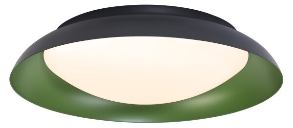 Osram - LED stmievateľné stropné svietidlo ORBIS PLATE LED/35W/230V pr.43cm zelená/čierna