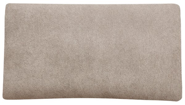 Leňoška sivobéžová polyester látkové čalúnenie bez opierok moderný štýl obývacia izba