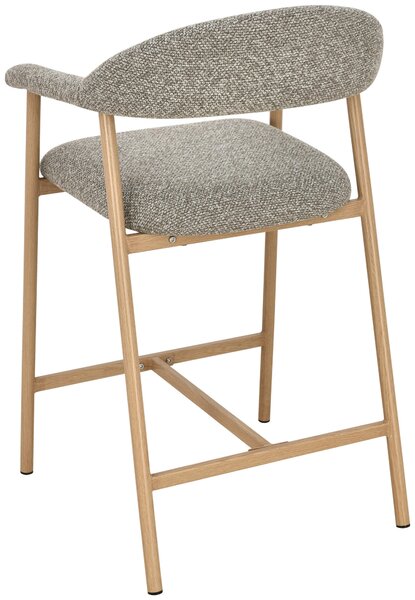 BAROVÁ STOLIČKA, taupe, farba duba Livetastic - Barový nábytok, Online Only