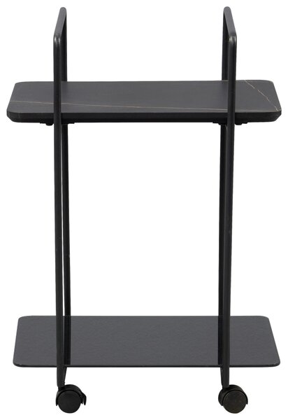 SERVÍROVACÍ VOZÍK, čierna, 45/35/65 cm - Barový nábytok, Online Only