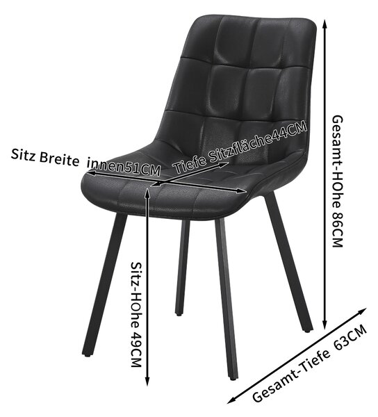 STOLIČKA, čierna Livetastic - Stoličky, Online Only