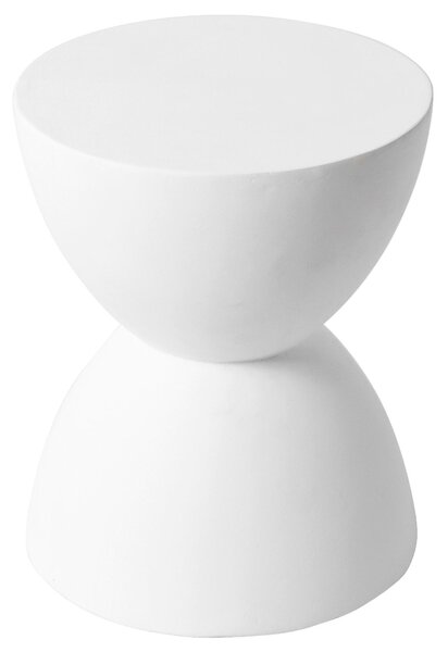 KONFERENČNÝ STOLÍK, biela, kameň, 32/32/40 cm MID.YOU - Online Only obývacie izby, Online Only