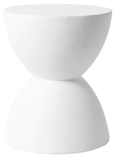 KONFERENČNÝ STOLÍK, biela, kameň, 32/32/40 cm MID.YOU - Online Only obývacie izby, Online Only