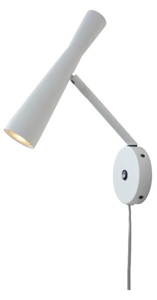 MUZZA Nástenná lampa Ordos biela