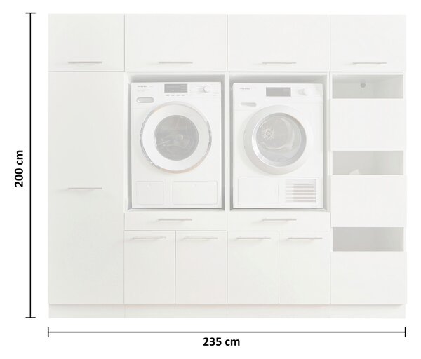 MIESTNOSŤ NA DOMÁCE PRÁCE, 235/200/67,5 cm - Online Only technická miestnosť, Online Only