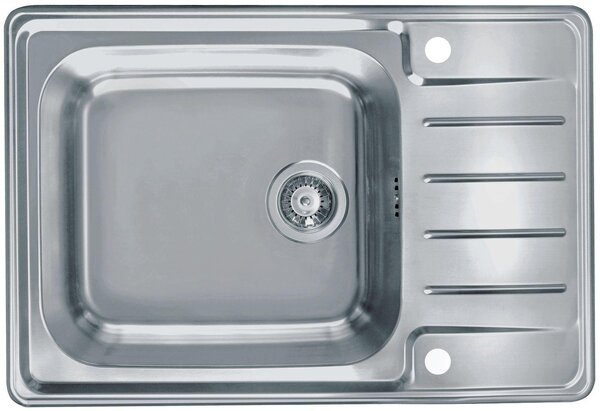 Alveus PRAKTIK 120 Satin 1122463 - Drez nerezový 790x500mm, vanička 480x400x210mm
