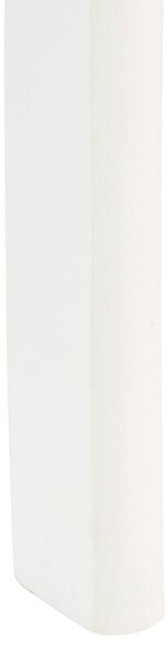 Konzolový stolík biely MDF materiál 91 x 35 x 75 cm 3 zásuvky nábytok do predsiene retro dizajn