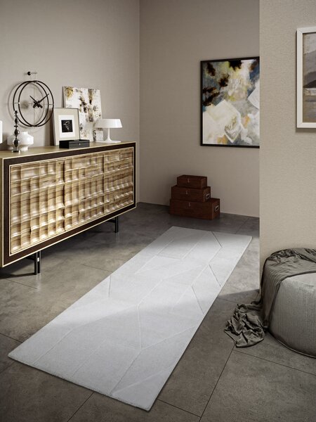 Villeroy & Boch , Behúň 106163 Cream, 80x250, biela, obývacia izba