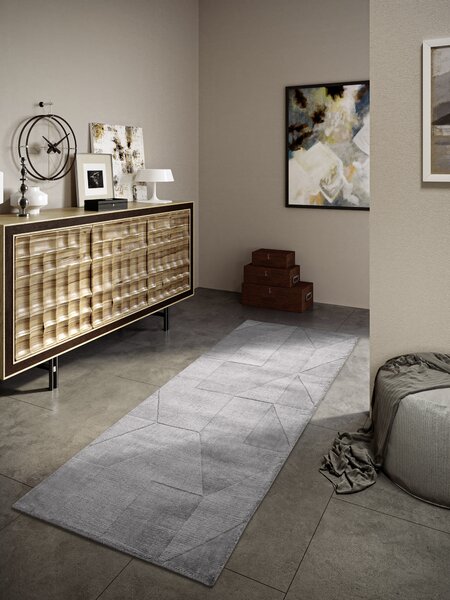 Villeroy & Boch , Behúň 106164 Grey, 80x250, šedá, obývacia izba