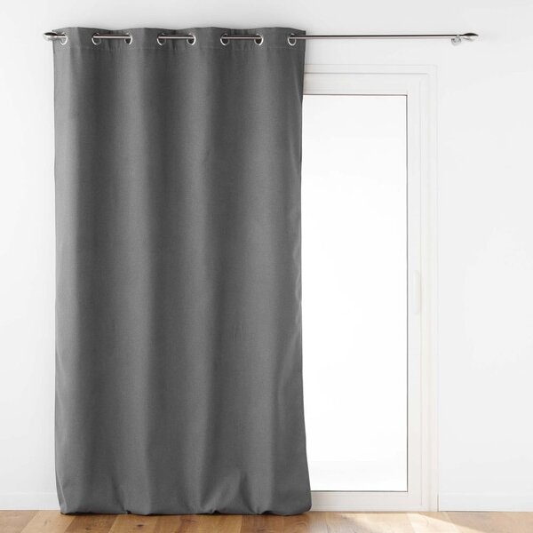 Antracitový odhlučňovací záves 140x260 cm Jupiter – douceur d'intérieur