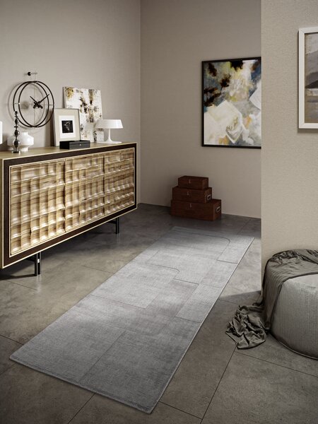 Villeroy & Boch , Behúň 106169 Grey, 80x250, šedá, obývacia izba