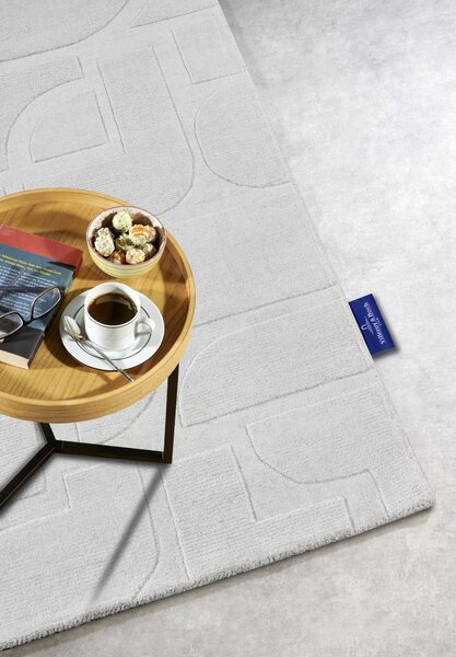 Villeroy & Boch , Kusový koberec 106173 Cream, 120x170, biela, obývacia izba