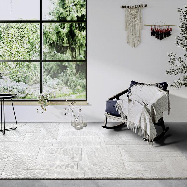 Villeroy & Boch , Kusový koberec 106173 Cream, 120x170, biela, obývacia izba