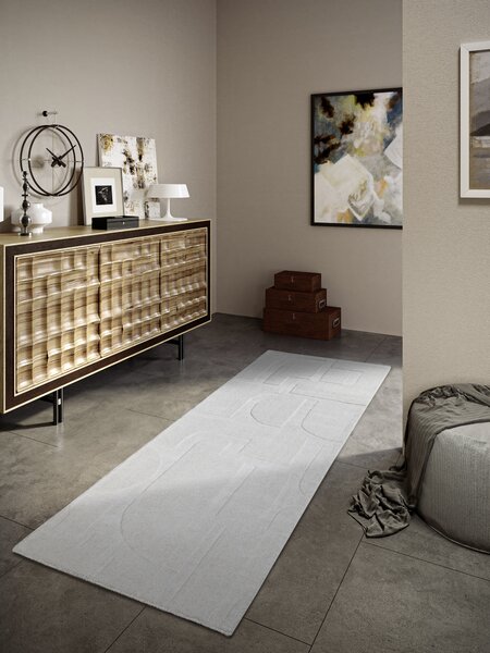 Villeroy & Boch , Behúň 106173 Cream, 80x250, biela, obývacia izba