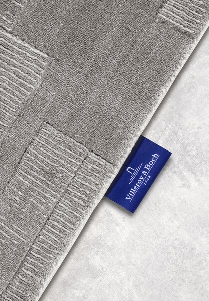 Villeroy & Boch , Kusový koberec 106179 Grey, 80x150, šedá, obývacia izba