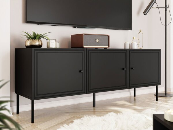 Mirjan24 TV Stolík/Skrinka Bis 150 3D, Farby: biela 5903211342288