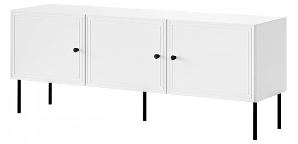 Mirjan24 TV Stolík/Skrinka Bis 150 3D, Farby: biela 5903211342288