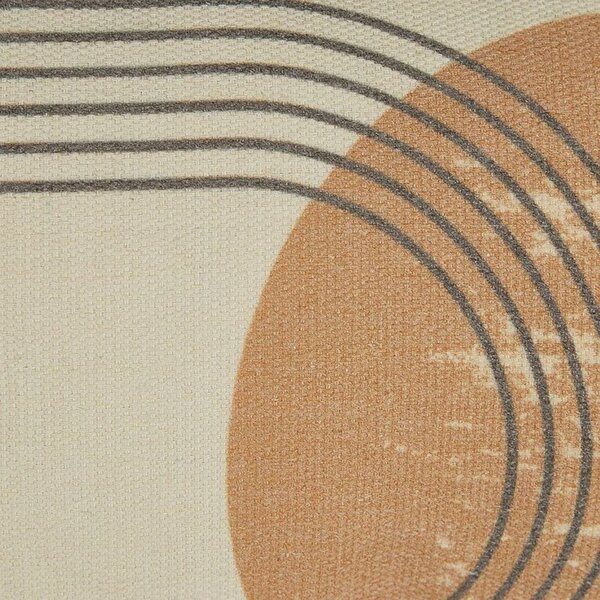 Sada 2 dekoratívnych vankúšov viacfarebná 30 x 50 cm s geometrickým motívom odnímateľné poťahy so zipsom moderný boho štýl