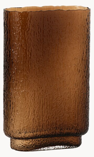 Sklenená váza Amber, V 25 cm
