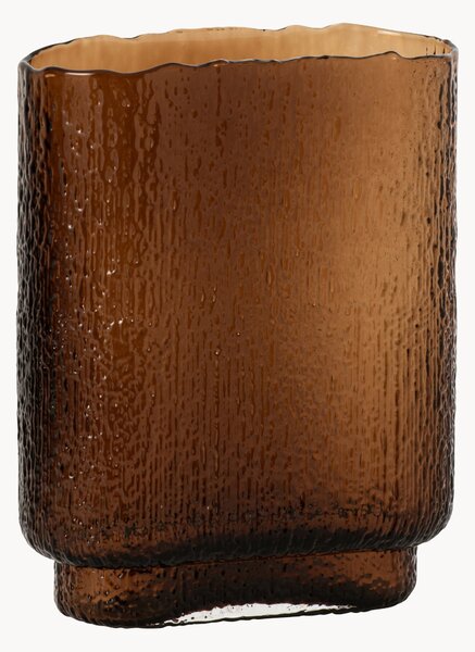 Sklenená váza Amber, V 25 cm