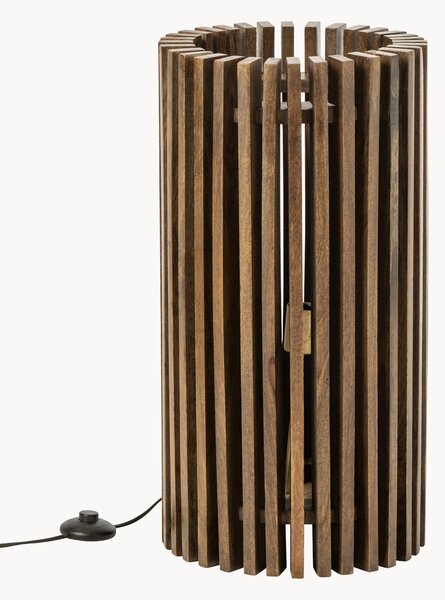 Veľká stolová lampa z mangového dreva Gerillt