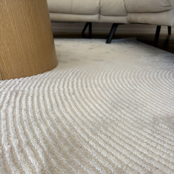 Angel Carpet, Kusový koberec Zafiro 25 Beige, 60x110, béžová, kancelária