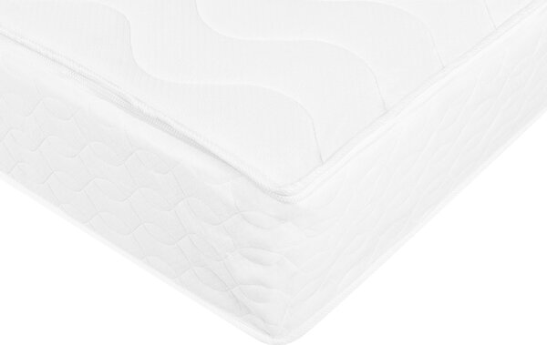 Poťah na matrac na vodnú posteľ biely bavlna polyester 180 x 200 cm so zapínaním na zips spálňa