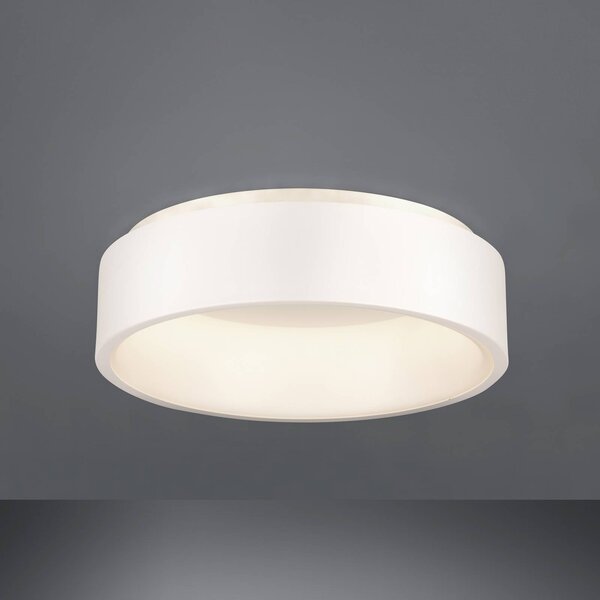 Stropné LED svetlo Stars of Light Marghera, biele, Ø 45 cm, Biela / opálová, Obývacia izba / jedáleň, kov, Moderný, Závesné svietidlo