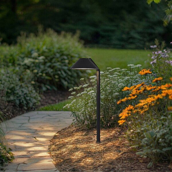 Lindby LED zemný svietidlo Capelo, čierne, kovové, 77 cm, Čierna, Hliník, Moderný, Vonkajše bodové svietidlo / bodateľné do zeme