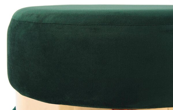 TABURETKA, kov, plast, textil, 38/45/38 cm MID.YOU - Kreslá, Online Only