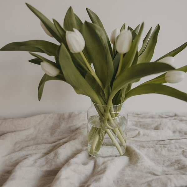 Sklenená váza Floral Clear 14 cm