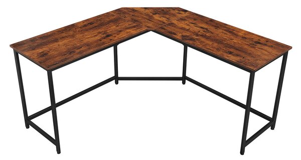ROHOVÝ PÍSACÍ STÔL, hnedá, čierna, 149/149/75 cm Boxxx - Online Only kancelárie, Online Only