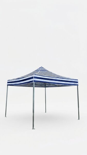 JAKS Nožnicový stan PREMIUM QUALITY čierny 3 m x 3 m