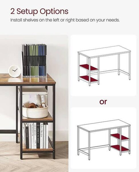 PÍSACÍ STÔL, hnedá, čierna, 140/60/75 cm Boxxx - Online Only kancelárie, Online Only