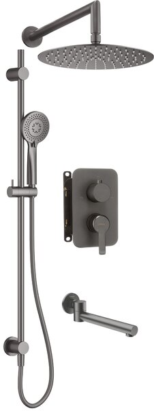 Deante Concealed shower set, with mixer BOX