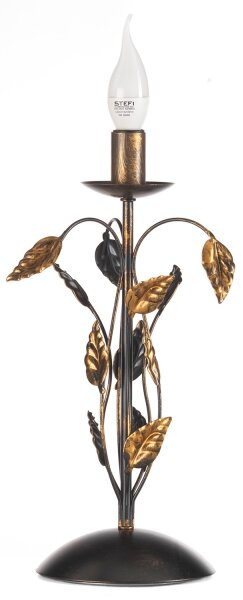 ONLI - Stolná lampa COLLANA 1xE14/6W/230V 40 cm bronzová