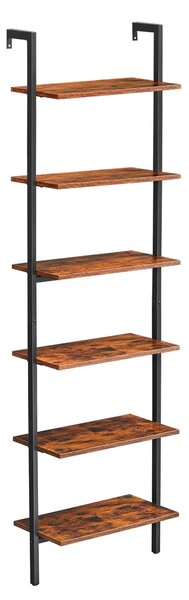 REGÁL, hnedá, čierna, 60/204,8/30 cm Boxxx - Online Only drobný nábytok, Online Only