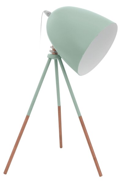 Eglo 49337 - Stolná lampa DUNDEE 1xE27/60W/230V