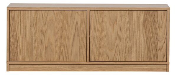 Modulárny TV stolík v dekore duba v prírodnej farbe 110x44 cm Modulair – vtwonen