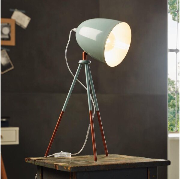 Eglo 49337 - Stolná lampa DUNDEE 1xE27/60W/230V