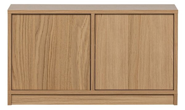 Modulárny TV stolík v dekore duba v prírodnej farbe 77x44 cm Modulair – vtwonen
