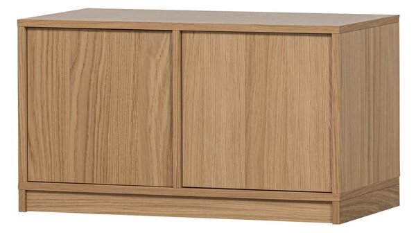 Modulárny TV stolík v dekore duba v prírodnej farbe 77x44 cm Modulair – vtwonen