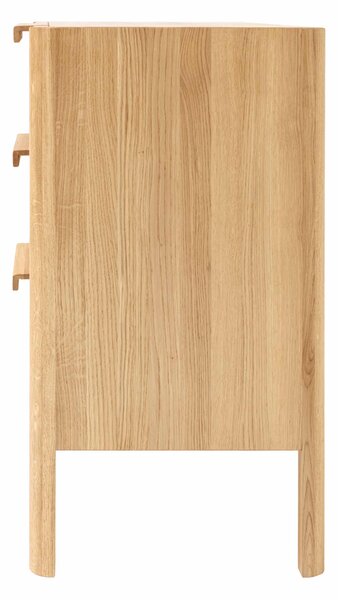 Komoda dub Barcelona 3Z - Šírka 100 cm