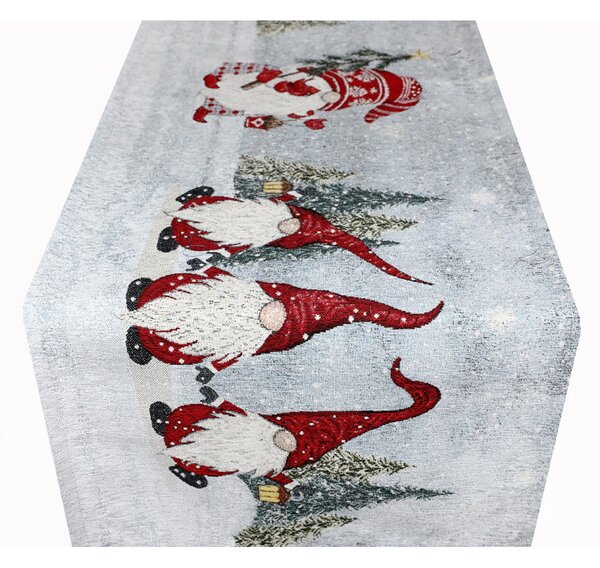 Vianočný gobelínový behúň na stôl Merry Christmas Chenille IT044 Farba Viacfarebná Rozmery 40x130 cm