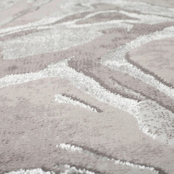 TKANÝ KOBEREC, 160/230 cm strieborná Flair Rugs - Online Only bytové doplnky, Online Only