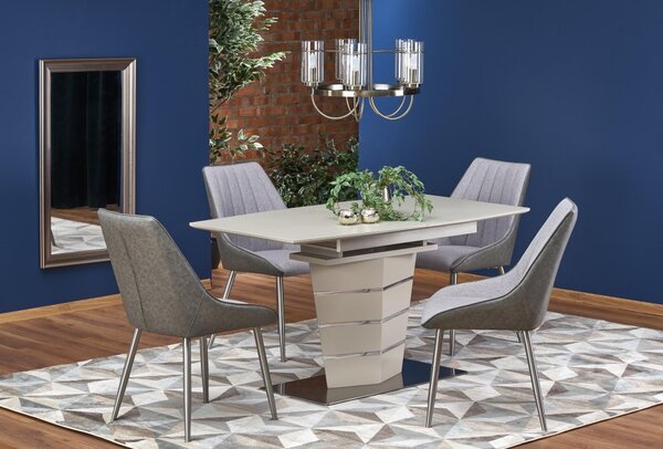 Halmar Rozkladací jedálenský stôl SORENTO 140(180)x80 béžový mat
