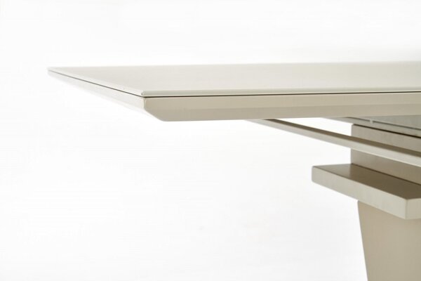 Halmar Rozkladací jedálenský stôl SORENTO 140(180)x80 béžový mat